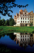 Basedow castle, Mecklenburg-pomerania, Germany, Europe