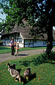 Open air museum, Klockenhagen, Mecklenburg-Pomerania, Germany, Europe