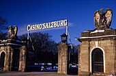 Front view of Casino Salzburg, Austria