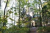 Church in Schloss Berg park, Lake starnberg, Bavaria, Germany