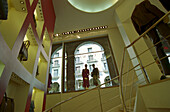 Interior view of the boutique Loewe, Avenida Jaime, Palma, Majorca, Balearic Islands, Spain, Europe