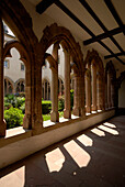 Cloister of the Trinity Church, Vianden, Luxembourg, Europe
