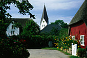 St. Clemens Church, Amrum, North Frisia, Germany