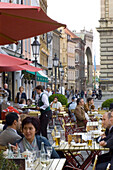 Café am Max Joseph-Platz, München, Muenchen, Bayern, Deutschland