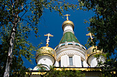 Russian church, city center, Sofia, Bulgaria