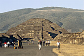 Mondtempel, Teotihuacan bei Mexico City, Mexiko