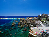 Naturschwimmbecken, Castillo San Miguel, Garachico, Teneriffa, Kanarische Inseln, Spanien, Europa