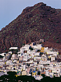 San Andres, Dorf oberhalb des künstlichen Playa de las Teresitas, Anaga-Gebirge, Teneriffa Kanarische Inseln, Spanien