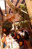 People dining in a restaurant, Clydes of Georgetown, Washington DC, United States, USA