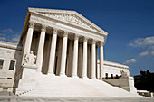 Oberstes Bundesgericht der USA, US Supreme Court Building, Washington DC, Vereinigte Staaten von Amerika, USA