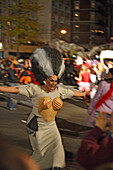 Halloween Parade auf der 5th Avenue, Manhattan, New York City, USA