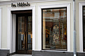 Das Geschäft des Modemachers Ivo Nikkolo. er gilt als Lagerfeld Estlands