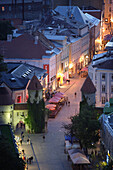 Viru Gate and street, Tallinn, Estonia