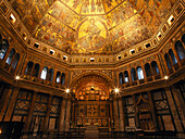 Astrodome-mosaic, baptistery of the cathedral, Battistero, San Giovanni, Firenze, Tuscany, Italy