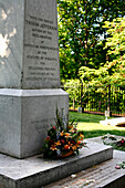 Thomas Jefferson's grave, Monticello, Virginia, USA