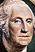 Picture of president George Washington, Mount Vernon, Virginia, USA