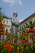 Monument of Maximilian von Montgelas, Promenadeplatz, Munich, Bavaria, Germany