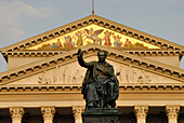 National Theatre and monument Max I. Joseph, Munich, Bavaria, Germany