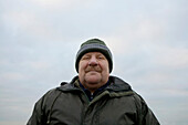 Portrait of a mature man, Baltic Sea, Mecklenburg-Western Pomerania, Germany