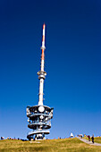 Rigi Kulm and communication tower on Rigi Kulm (1797 m), Canton of Schwyz, Switzerland