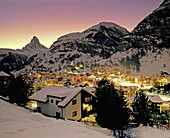 Sunset, Zermatt, Mount Matterhorn, Wallis, Switzerland