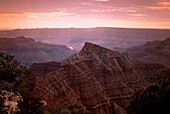 USA Arizona Gran Canyon Noth Rim View Point