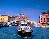 Italien, Venedig, Canale Grande, Vaparetto