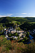 The village of Esch-sur-Sure, Luxembourg