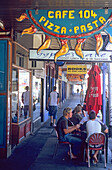 Gypsies Café in der Smith Street, Melbourne, Australien