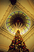 Weihnachtsbaum im Queen Victoria Building, Sydney, New South Wales, Australien