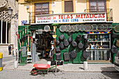 old shop front, Barrio del Carmen Valencia, Spain