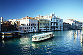 Canal Grande, Vaporetto, Venedig, Italien