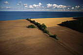 Aerial view, Baltic Sea, Schleswig-Holstein, Germany