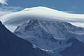 Mount Eiger in clouds, Bernese Oberland, Canton of Bern, Switzerland