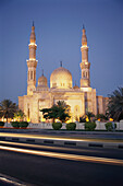 View of the Jumeirah Mosque and minaret towers, Religion, Dubai, United Arab Emirates