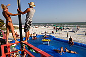 Spring Break Party in Fort Myers Beach, Florida, USA