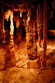 Stalactite caves, Window Cave, Malaysia, Borneo, Sarawak, Gunung Mulu NP