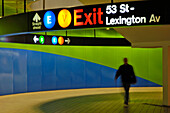 Metro Station Lexington Avenue, New York City, New York, USA