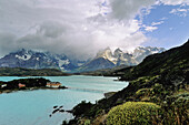 Lago Pehoe, Torres del Paine Nationalpark, Patagonien, Chile
