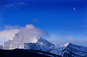 View of storm mountain, Lake Louise, Alberta, Canada