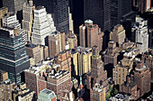 Blick vom Empire State Building auf den Stadtteil Murray Hill, Manhattan, New York, USA