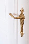 Ornamented door handle, Munich, Bavaria, Germany