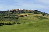 Landschaft in der Nähe von Pienza, Toskana, Italien