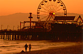 Santa Monica Beach, Santa Monica, L.A., Los Angeles, California, USA
