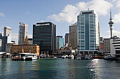 Skyline von Auckland, Nordinsel, Neuseeland