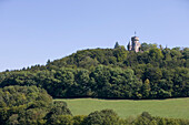 Schloss Landsberg, nahe Meiningen, Rhön, Thüringen, Deutschland, Europa