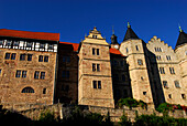 Bertholdsburg castle, Schleusingen, Thuringian Forest, Thuringia, Germany