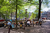 Cafe, Leliegracht, Amsterdam, Netherlands