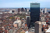 Stadtansicht mit John Hancock Tower, Boston, Massachusetts, USA