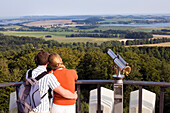 Blick vom  Jagdschloß, Lancken-Granitz, Rügen, Ostsee, Mecklenburg-Vorpommern, Deutschland